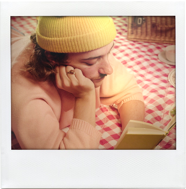 Waste the Day polaroid